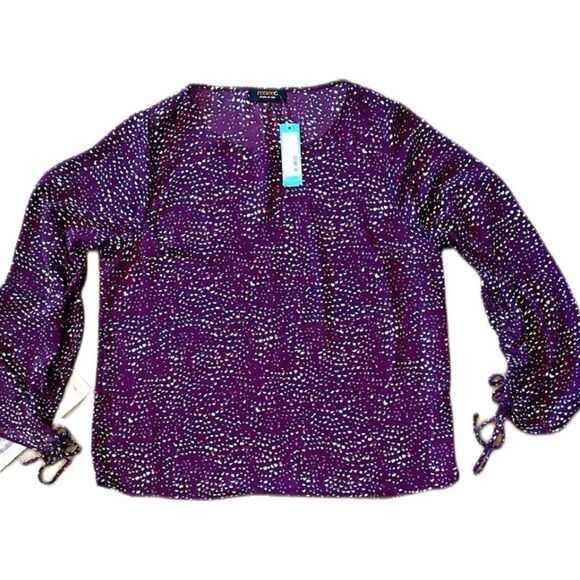 Tie sleeve blouse - Picture 1 of 2